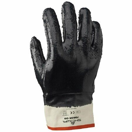 BEST GLOVE Dispose T Nitrile-Fully Coated Reinforced Glove Size 10, 10PK 845-7965R-10